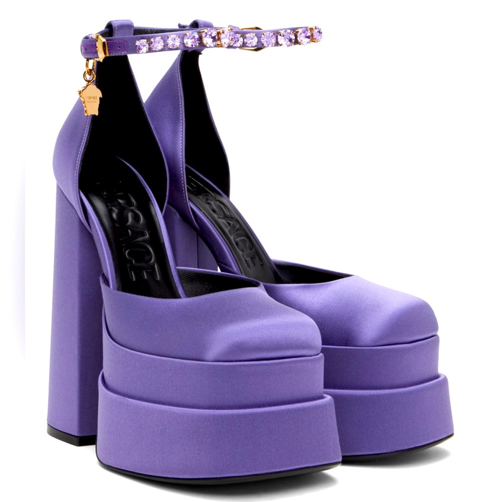 Versace Aevitas Platform Heels